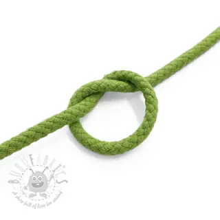 Pamučna vrpca 5 mm dark lime