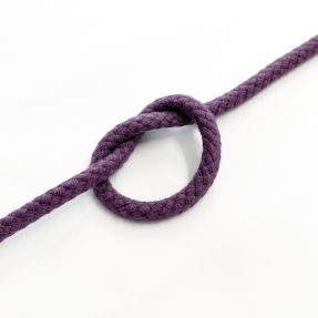 Pamućna vrpca 5 mm violet