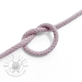 Pamučna vrpca 5 mm washed pink
