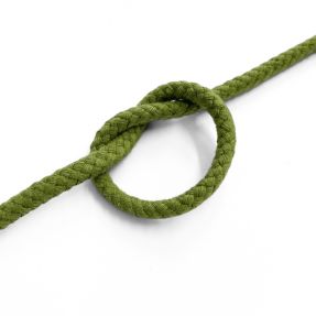 Pamučna vrpca 5 mm olive green