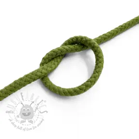 Pamučna vrpca 5 mm olive green