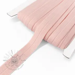 Traka elastična mat 20 mm RIB pink