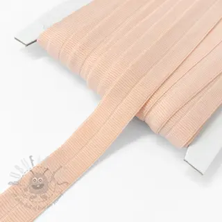 Traka elastična mat 20 mm RIB salmon