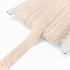 Traka elastična mat 20 mm RIB old pink