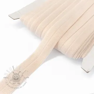 Traka elastična mat 20 mm RIB old pink