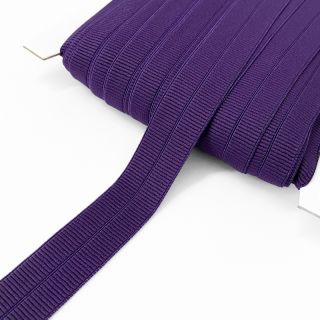 Traka elastična mat 20 mm RIB purple