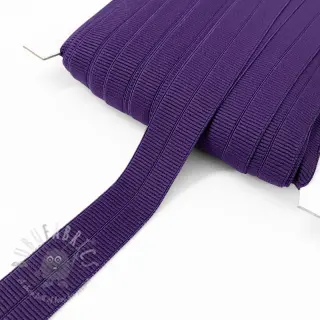 Traka elastična mat 20 mm RIB purple