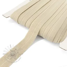 Elastična traka mat 20 mm RIB pebble