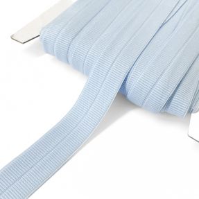 Elastična traka mat 20 mm RIB light blue