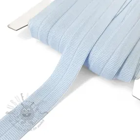Elastična traka mat 20 mm RIB light blue