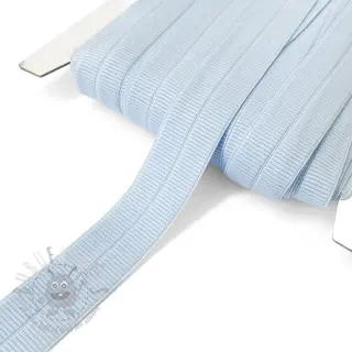 Elastična traka mat 20 mm RIB light blue