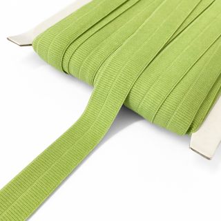Elastična traka mat 20 mm RIB lime