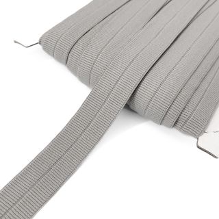 Elastična traka mat 20 mm RIB middle grey