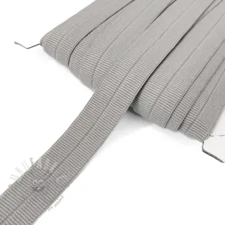 Elastična traka mat 20 mm RIB middle grey