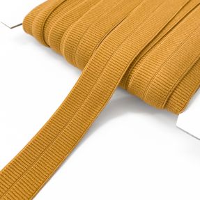 Elastična traka mat 20 mm RIB cognac
