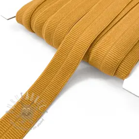 Elastična traka mat 20 mm RIB cognac