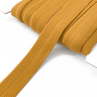 Elastična traka mat 20 mm RIB cognac
