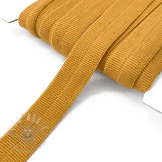 Elastična traka mat 20 mm RIB cognac