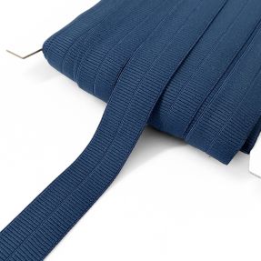 Elastična traka mat 20 mm RIB dark blue