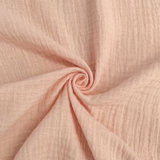 Dvostruka gaza/muslin light salmon ORGANIC