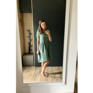Dvostruka gaza/muslin green