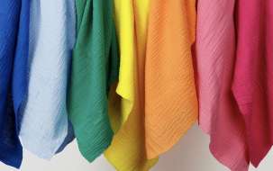 Jednobojni dvostruki muslin