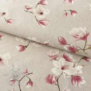 Dekorativna tkanina Linenlook Floral magnolia bloom