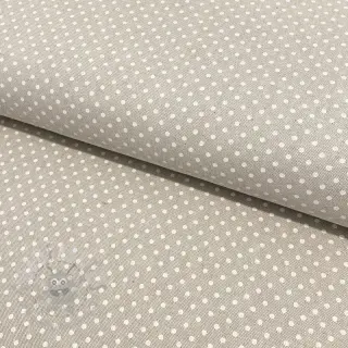 Dekorativna tkanina Linenlook Basic dots