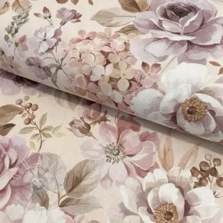 Dekorativna tkanina Classic flower garden digital print