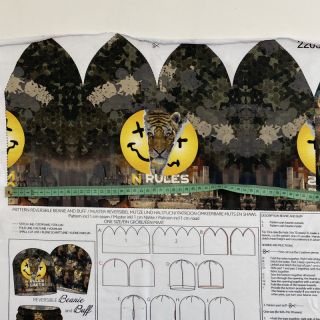 Pleteni materijal Rules limits SET PANEL digital print