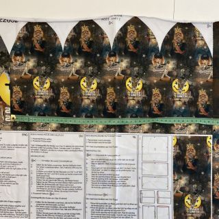 Pleteni materijal Rules limits SET PANEL digital print