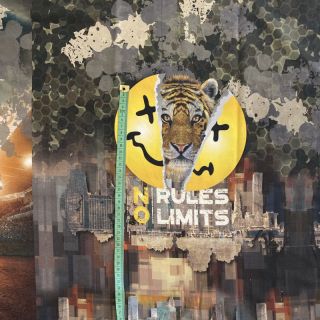Traka trenirka Rules limits PANEL digital print