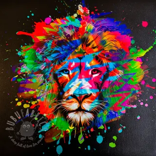 Umjetna koža KARIA Lion splash PANEL