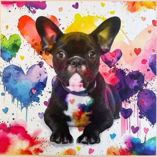 Umjetna koža KARIA French Bulldog PANEL