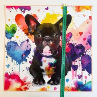 Umjetna koža KARIA French Bulldog PANEL