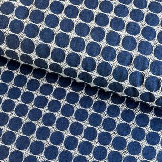 Pamuk JEANS Circles dark blue