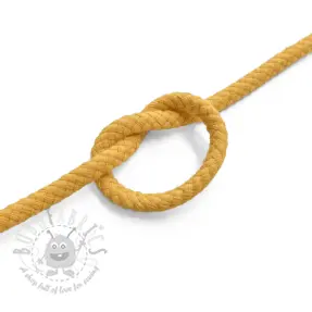 Pamučna vrpca 5 mm ochre