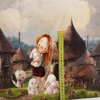 Pleteni materijal Dreamland PANEL digital print