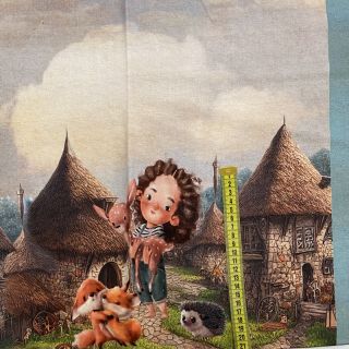 Pleteni materijal Dreamland PANEL digital print