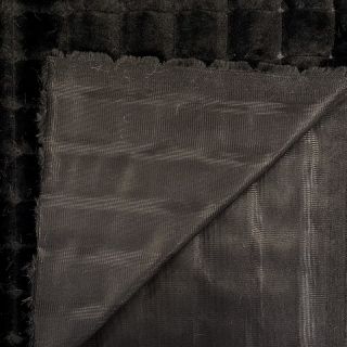 Umjetno krzno Block black