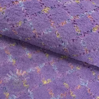 Umjetno krzno s tilom MULTI lilac