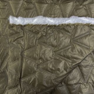 Prošivena tkanina Triangle olive