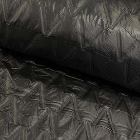 Prošivena tkanina Triangle black