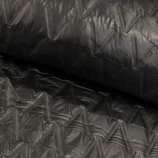 Prošivena tkanina Triangle black