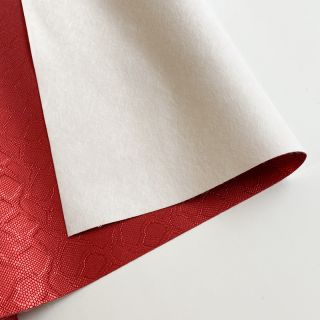 Umjetna koža SNAKE rouge metal