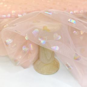 Til TUTU Rainbow HEARTS light pink