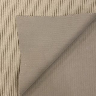 Rebrasti pliš HUGGY beige