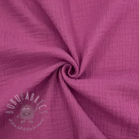 Tetra Tkanina/Muslin cerise ORGANIC