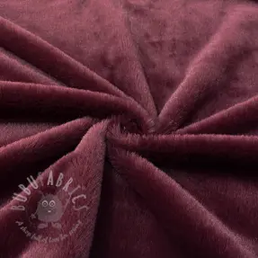 Umjetno krzno SMOOTH bordeaux