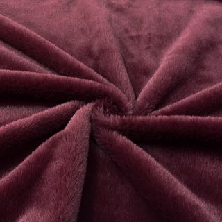 Umjetno krzno SMOOTH bordeaux